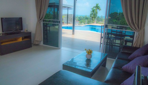 Quadruple Room with Sea View
