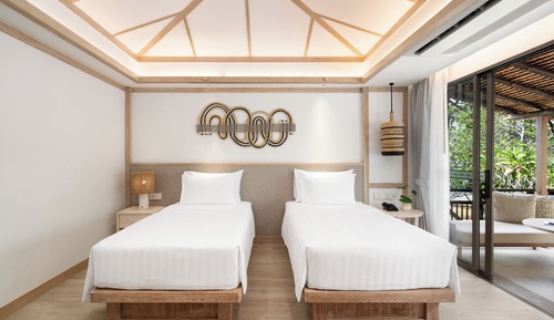 Deluxe Villa, 2 Twin beds (Garden)