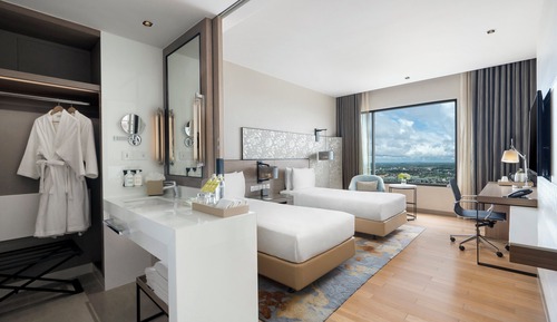Standard Room, 2 Twin Beds (High Floor)