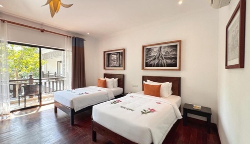 Deluxe Twin Room, Balcony, Pool View