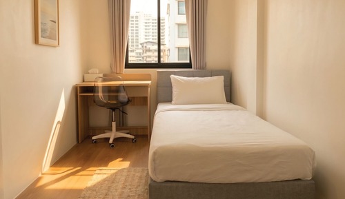 Male Dormitory Single Bed Room