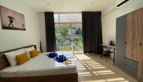 Double Room, Balcony, Mountain View