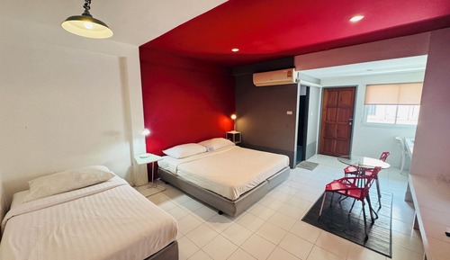 Standard Triple Room, 1 Bedroom, City View