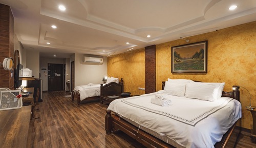 Grand Triple Room, Balcony, Ground Floor