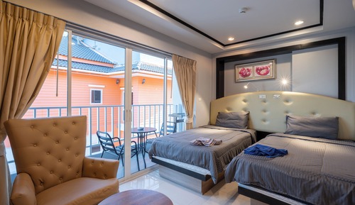 Standard Studio, 2 Twin Beds