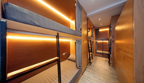 Bed in 8-Bed Dormitory F5 (Smoking Building)