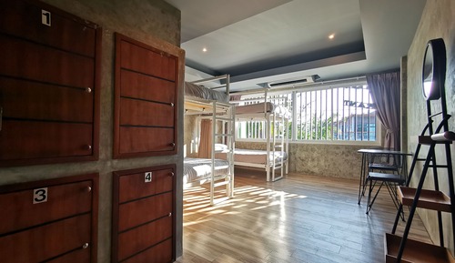 Shared Dormitory, Mixed Dorm, Non Smoking, Courtyard View