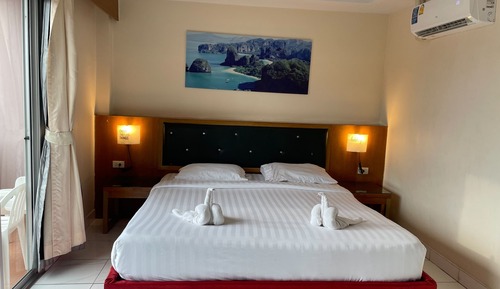 Deluxe Double Room, Balcony, City View