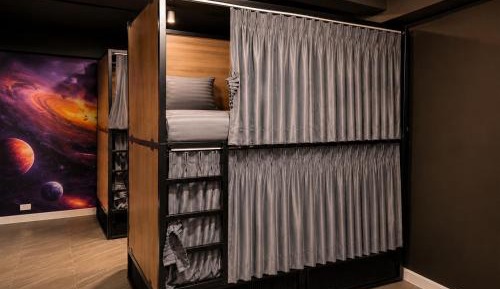 Bunk Bed in Male Dormitory Room 