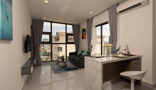 Two-Bedroom Apartment with Balcony