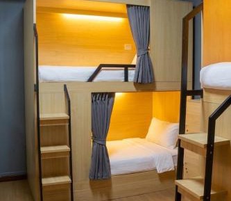Bed in 4-Bed Female Dormitory Room