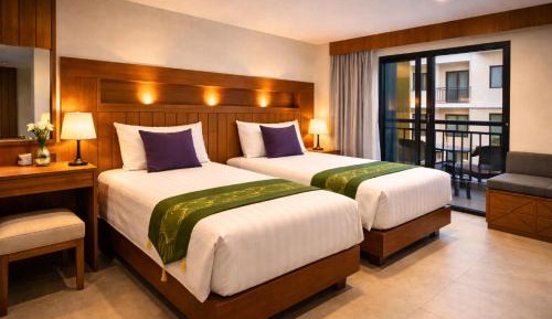 Twin Room with Balcony