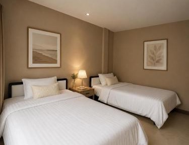 Twin Room with Shared Bathroom