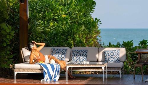 Two-Bedroom Beachfront King Villa with Private Pool