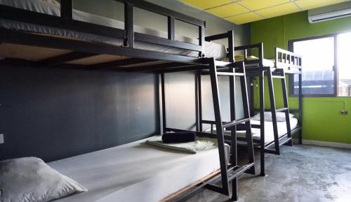 Dormitory Room with Fan