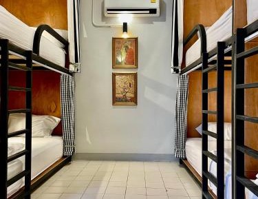Bed in 6-Bed Female Dormitory Room