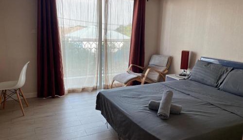 Studio with Balcony