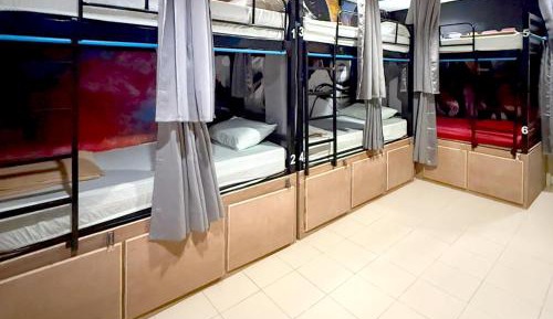 Single Bed in Dormitory Room