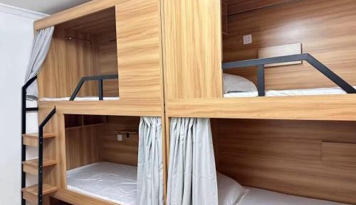 Bed in Male Dormitory Room