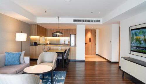 Two-Bedroom Apartment with One King Bed and One Queen Bed