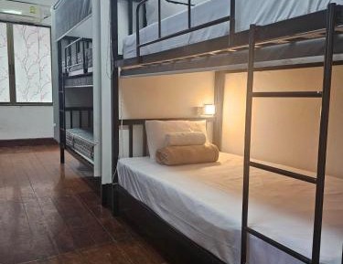 Bed in 4-Bed Male Dormitory Room