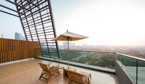 Deluxe Terrace Double Room with Sea View