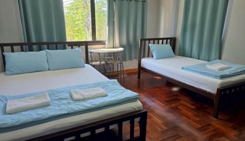 Triple Room with Garden View