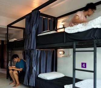 Bed in 8-Bed Mixed Dormitory Room