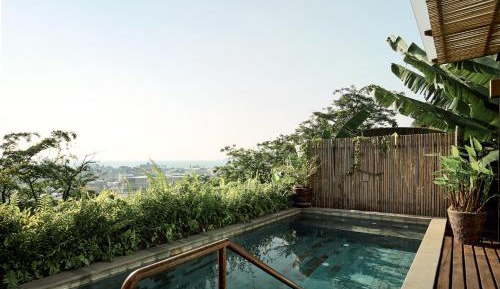 Duplex Pool Villa with Sea View