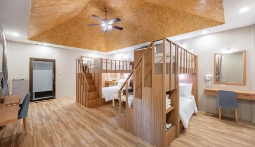 Quadruple Room with Garden View