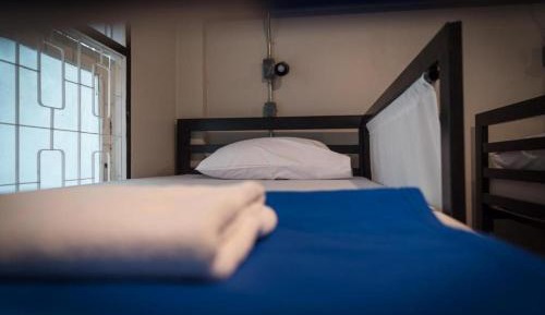 Bed in Male Dormitory Room