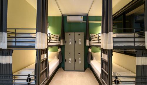 Bunk Bed in Female Dormitory Room  