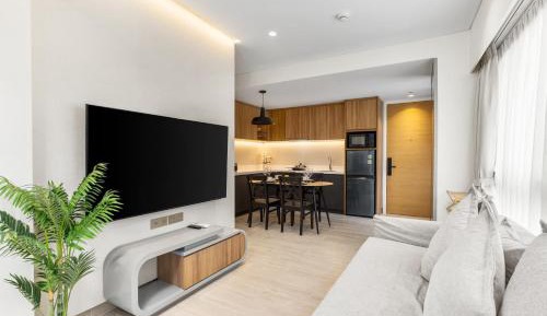 Two-Bedroom Apartment with Balcony