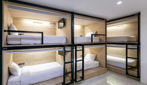 Bunk Bed in Female Dormitory Room  