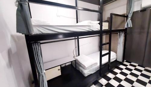 Bunk Bed in Male Dormitory Room 