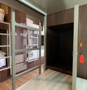 Upper-Bunk Bed in Mixed Dormitory Room