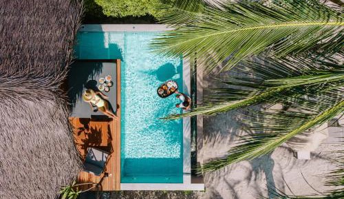 Sand Beachfront Pool Villa