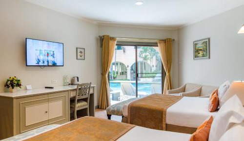 Pool Side Twin Room