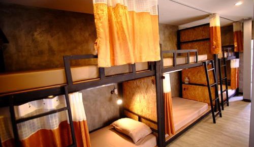 Bunk Bed in Female Dormitory Room  