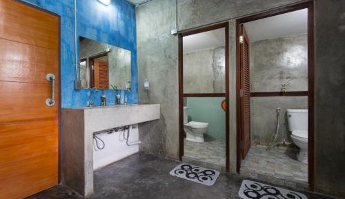 Family Room with Shared Bathroom