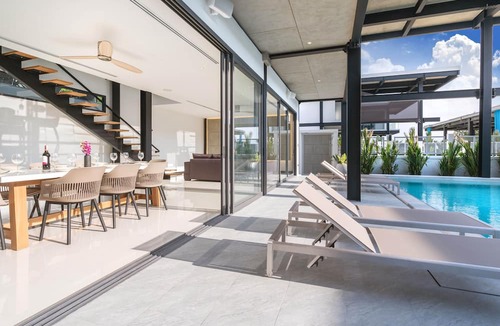 Ban Saiyuan Villa | Trendy Modern Pool Villa Sunset Garden 4