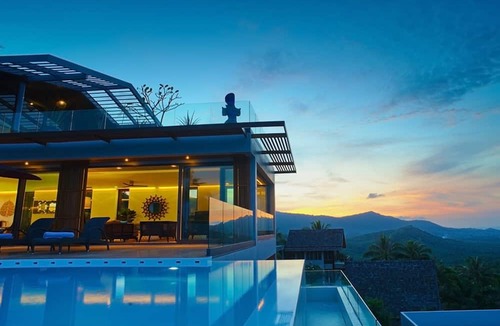 Bophut Hills House | 2 Bedroom Sea View Villa Blue SDV080H-By Samui Dream Villas
