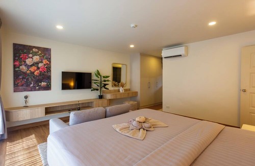 Lamai Condo | 1BR Walk to Lamai Beach Sauna & Gym C264