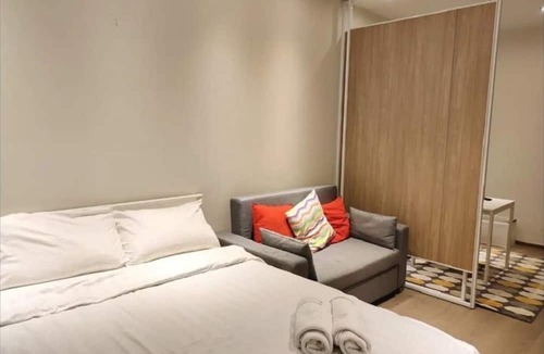 Bangkok Central Business District Apartment | Cozy 1 bedroom - Center 500mbtsE5-Skytop