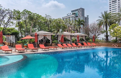 Yan Nawa Apartment | Serviced 1 Bed SKY VILLAS with View, Pool and BTS