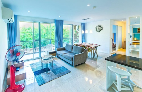 South Pattaya Apartment | Atlantis Residence - Huge Saltwater Waterpark, Gym & Kids Playground - Free Parking