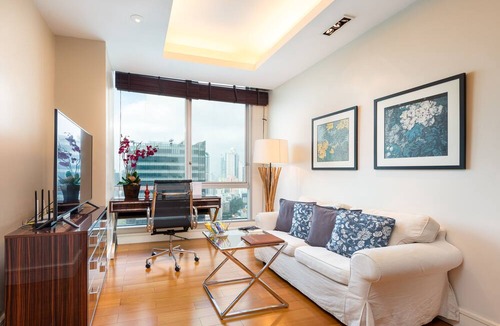 Yan Nawa Condo | 2 Bed Serviced Modern Oriental SkyVilla