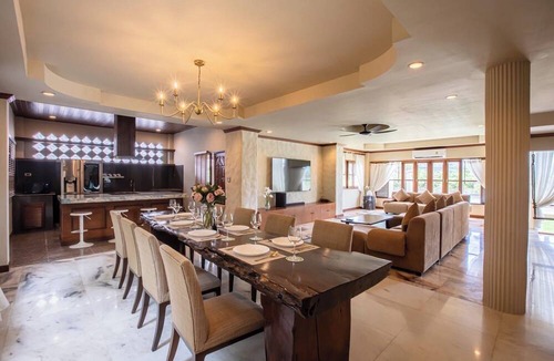 Chalong House | Giant Palm Tree Views Retreat. Castle-Style Private Pool Villa.