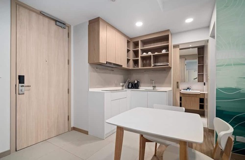 Laguna Condo | Skypark Aurora, Two-Bedroom 2B Ground Floor