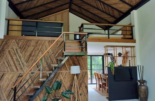 Chaloklum House | Bamboo Loft 1BR Villa Shared Pool Chaloklum